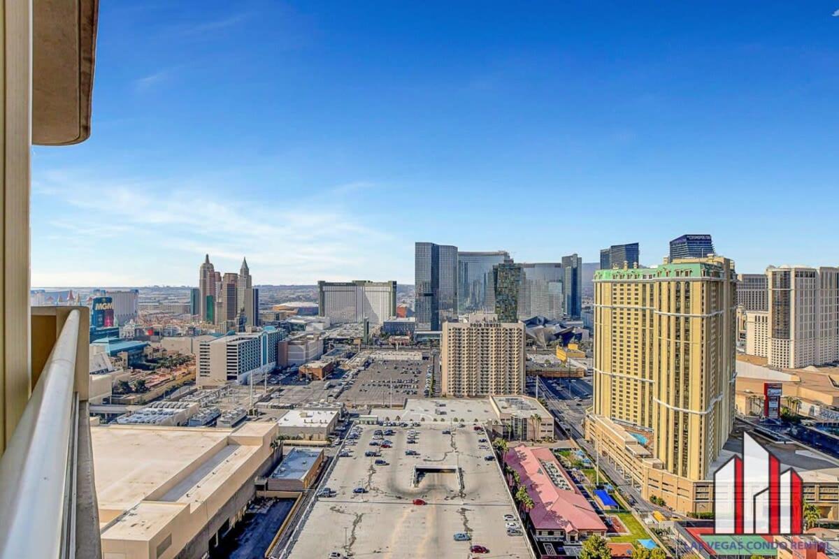 Mgm Signature-32-607 F1 Track & Strip View Balcony Las Vegas Eksteriør billede